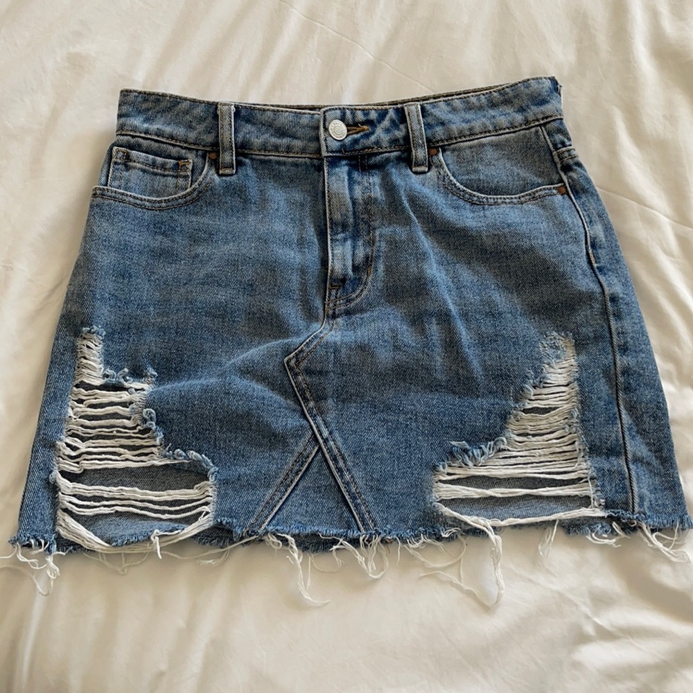 Denim skirt